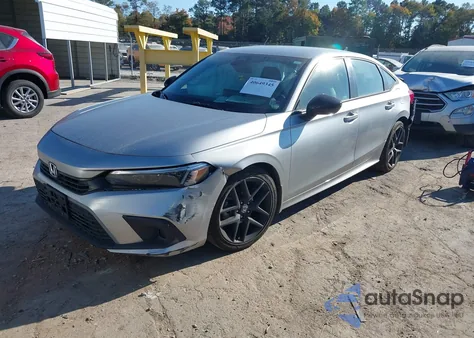 2024 Honda Civic Sport из США, поврежденный, VIN 2HGFE2F58RH505756